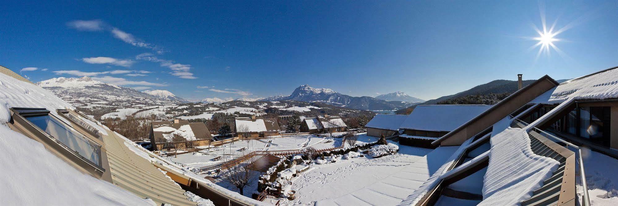 Club Vacances Bleues Les Horizons Du Lac Chorges Exterior foto